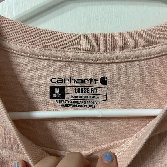 Carhartt Pink Long Sleeve Tee - Picture 3 of 4